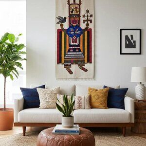 Vintage Jose Cotacachi Wool Rug